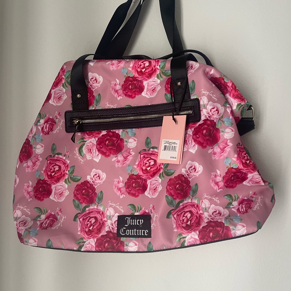 Juicy Couture overnight bag.